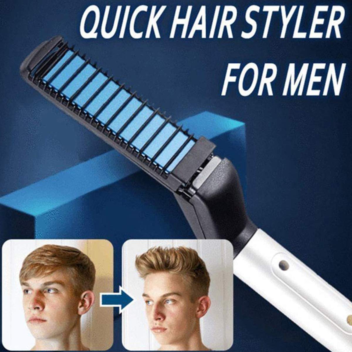 2 In 1 Hair & Beard Styler Modeling Comb 1 71z jOCigdL. SL1200
