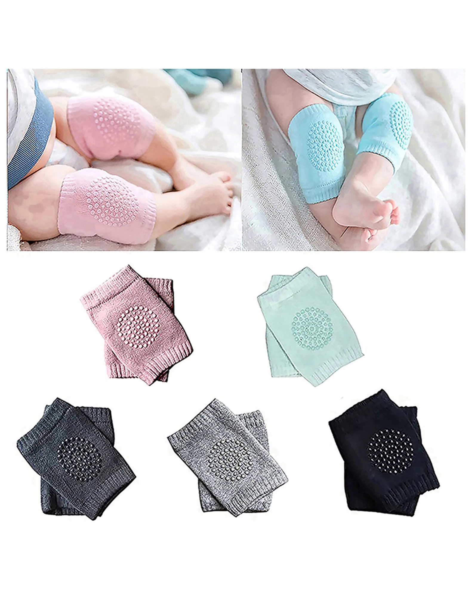 BABY KNEE PAD ( PACK OF 5 ) 1 babykneepads 1024x1024@2x Copy
