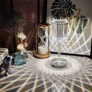NEW CRYSTAL TABLE LAMP USB CHARGING TOUCH LAMP 36 7m8vC9