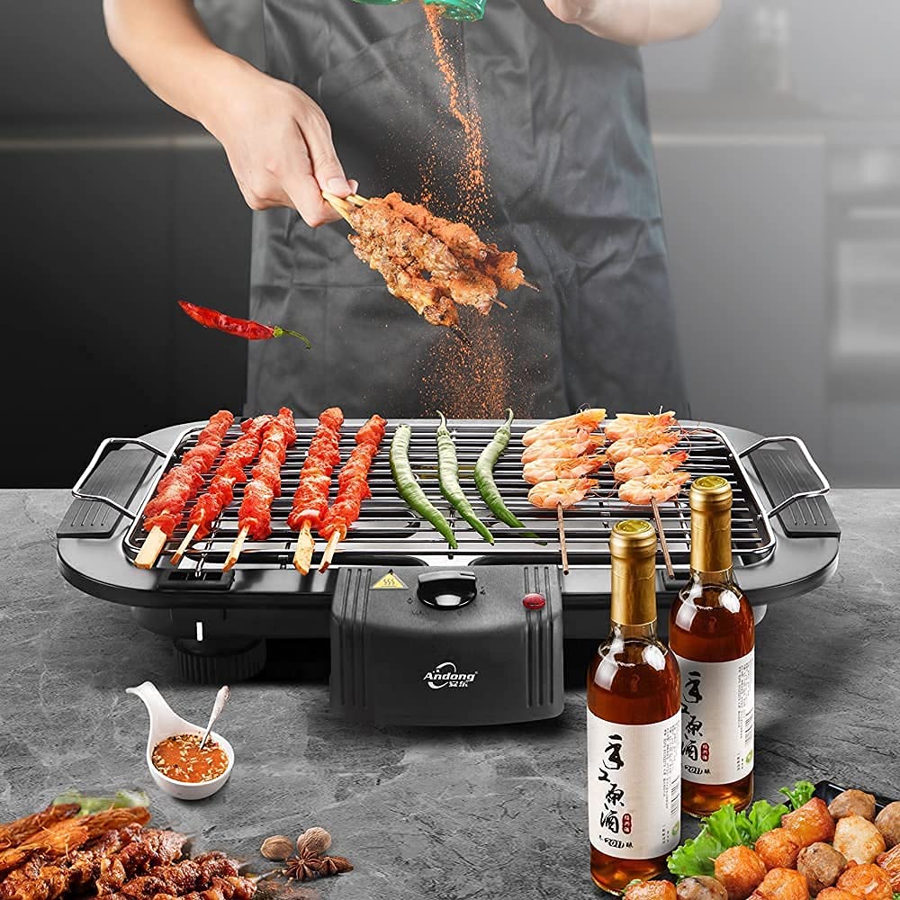 Plastic Electric Barbeque Grill BBQ 1 8yH0B6