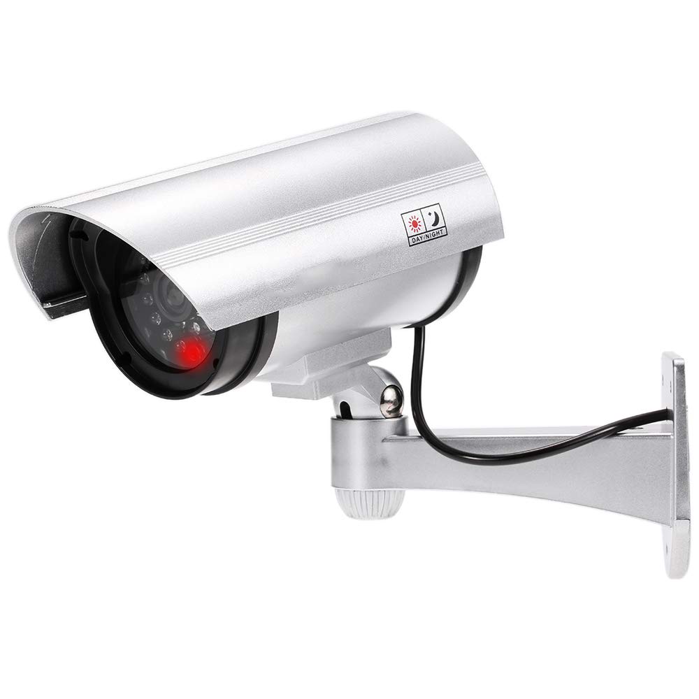 DUMMY CCTV CAMERA WITH LIGHT (2 PCS) 1 1EWE49