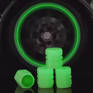 4 Pcs Car Tyre Valve Cap 10 4 4pcs glow tire air cap carempire original imaggfx3szpjrxf2