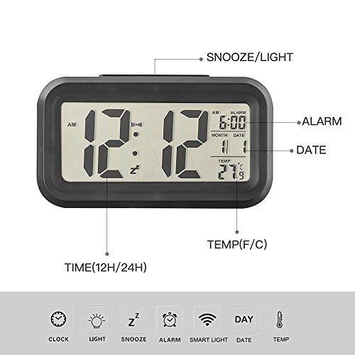 BLACK DIGITAL RECTANGLE CLOCK 3 BLACK DIGITAL RECTANGLE CLOCK 3