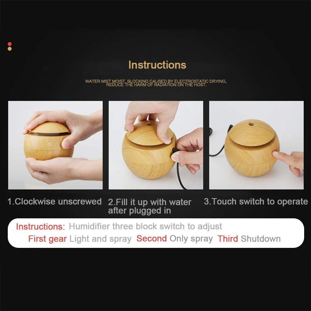 LIGHT WOOD HUMIDIFIER 3 LIGHT WOOD HUMIDIFIER 3