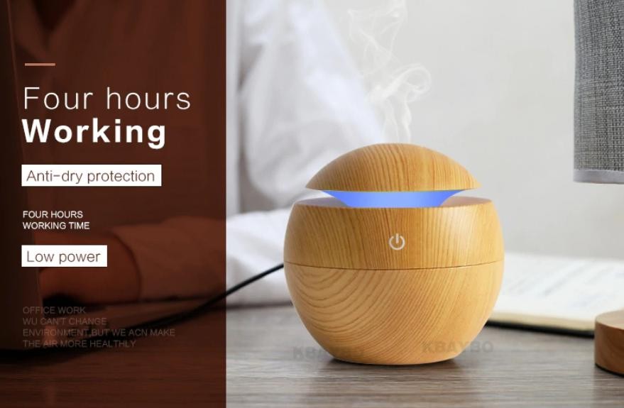 LIGHT WOOD HUMIDIFIER 4 LIGHT WOOD HUMIDIFIER 4
