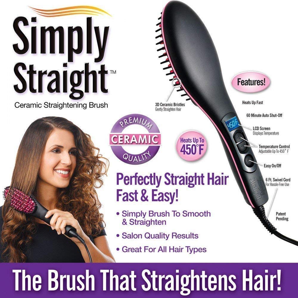 Simply Hair Straightener Brush 4 Simply Hair Straightener Brush 4