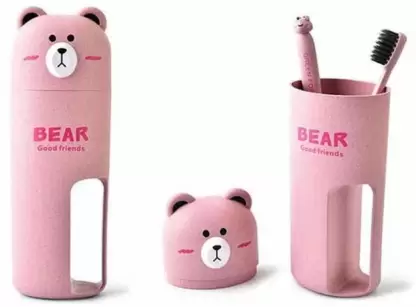 Bear Travel Brash Holder 1 bear tooth brush holder dhv enterprise original imafw58myeygywka