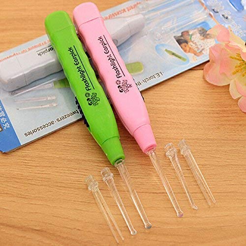 Earpick Flishlight Ear Cleaner (5 Pcs) 1 Earpick Flishlight Ear Cleaner