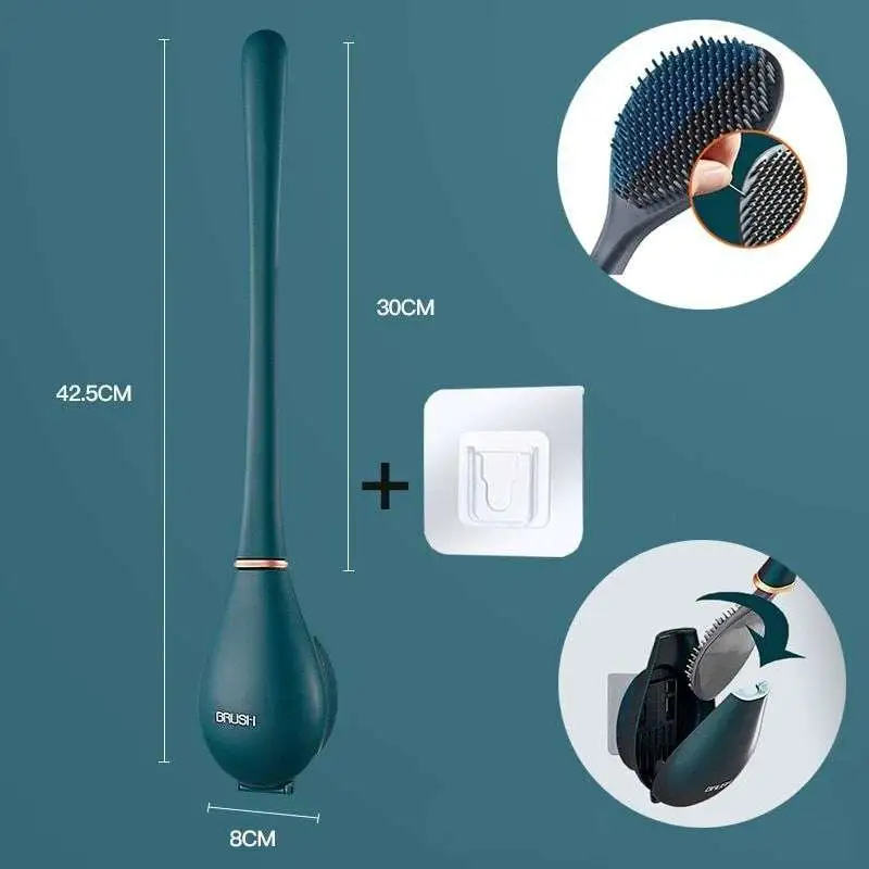 New Silicone Toilet Brush4 New Silicone Toilet Brush4