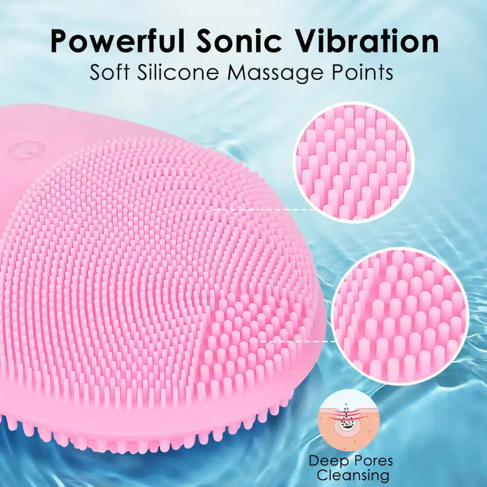Soft Silicon Rechargeable Face Massager Soft Silicon Rechargeable Face Massager