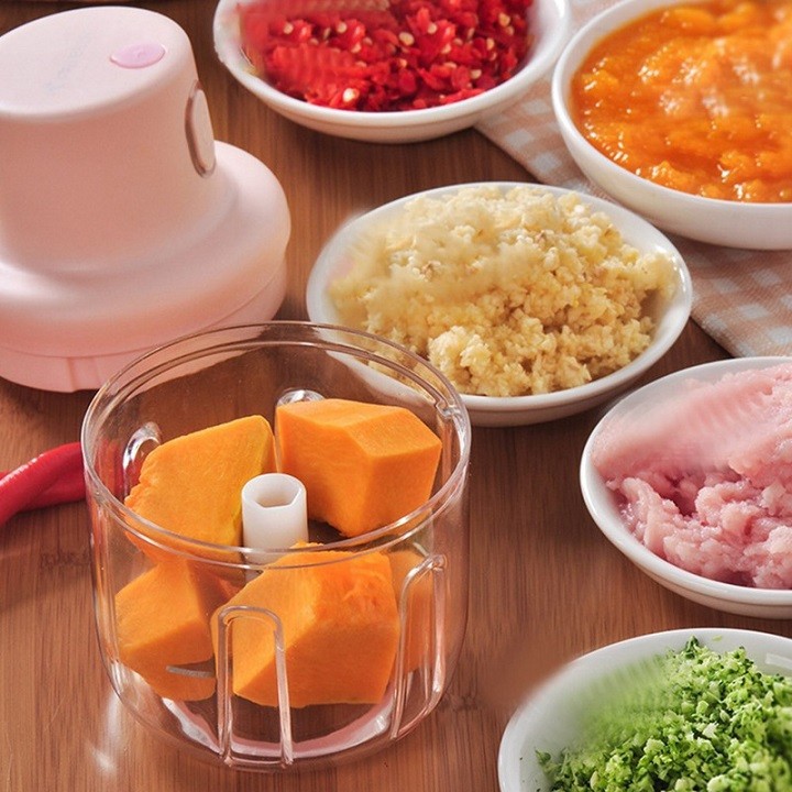 USB Portable Electric Chopper for Garlic, Chilli, Ginger, Onion 5 USB Portable Electric Chopper for Garlic, Chilli, Ginger, Onion 5