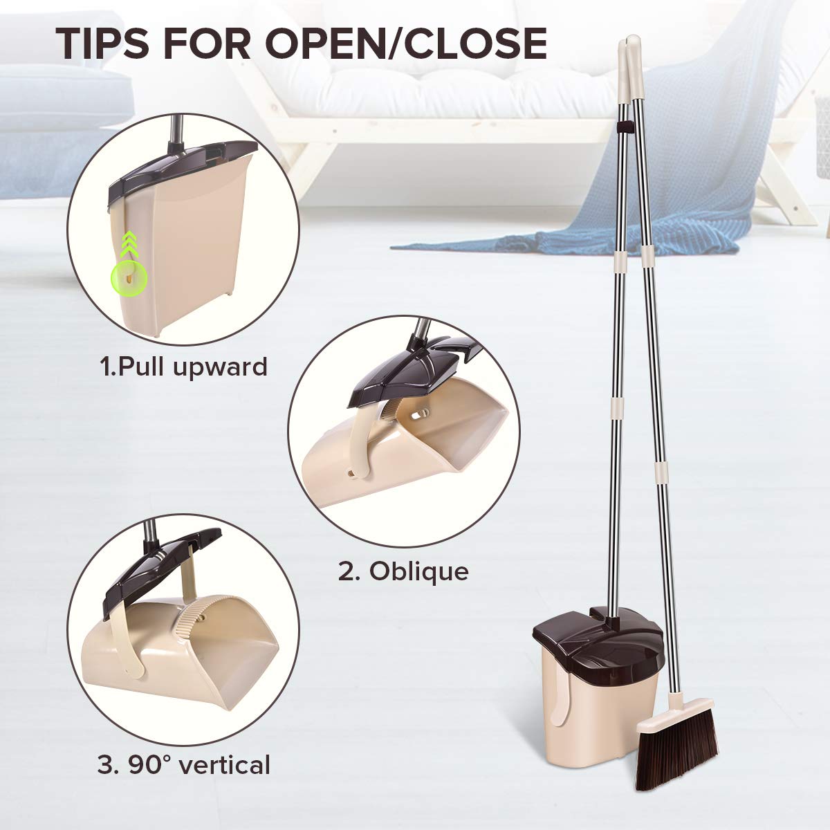 windproof mop with broom holder pan7 windproof mop with broom holder pan7