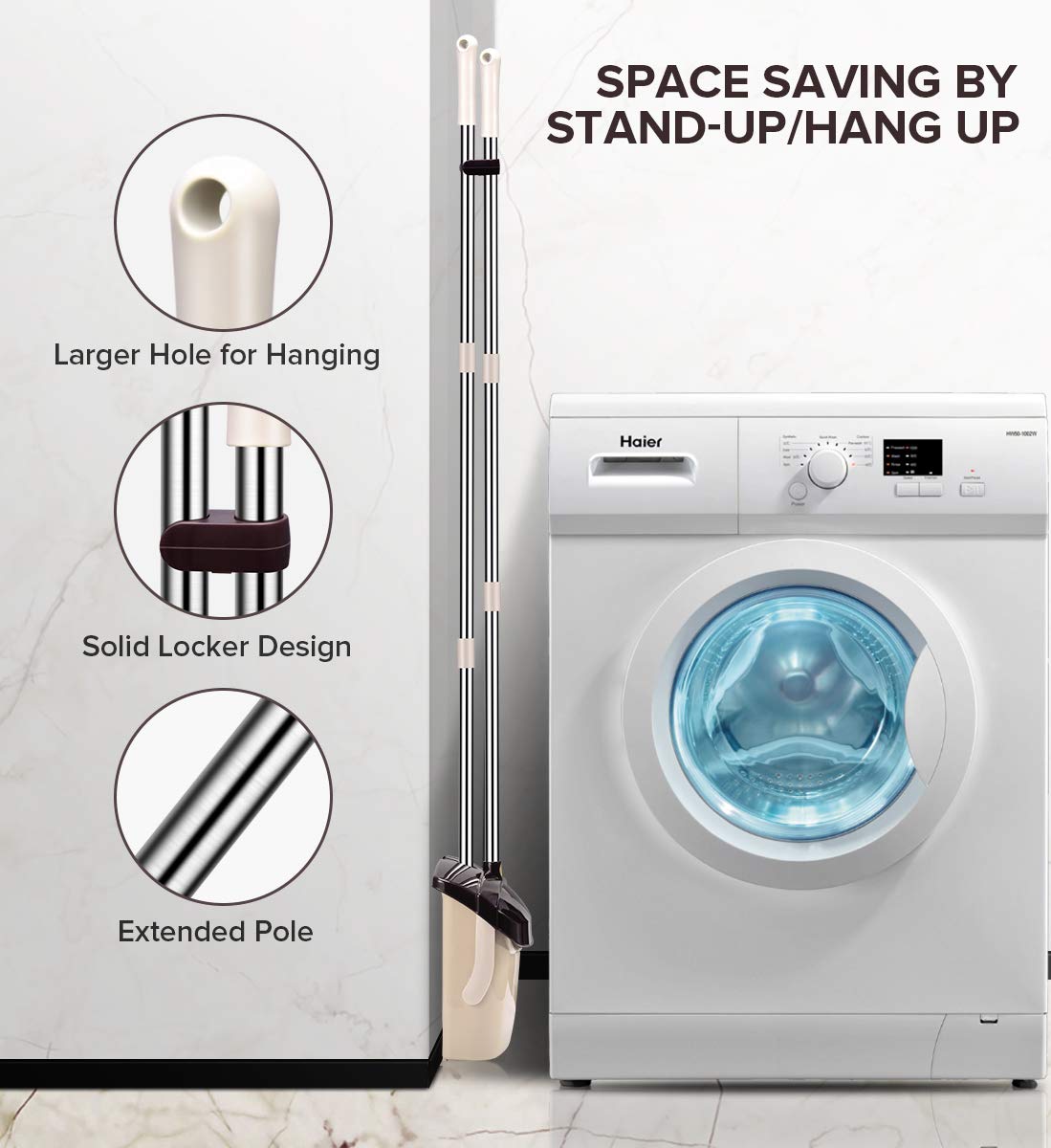 windproof mop with broom holder pan8 windproof mop with broom holder pan8