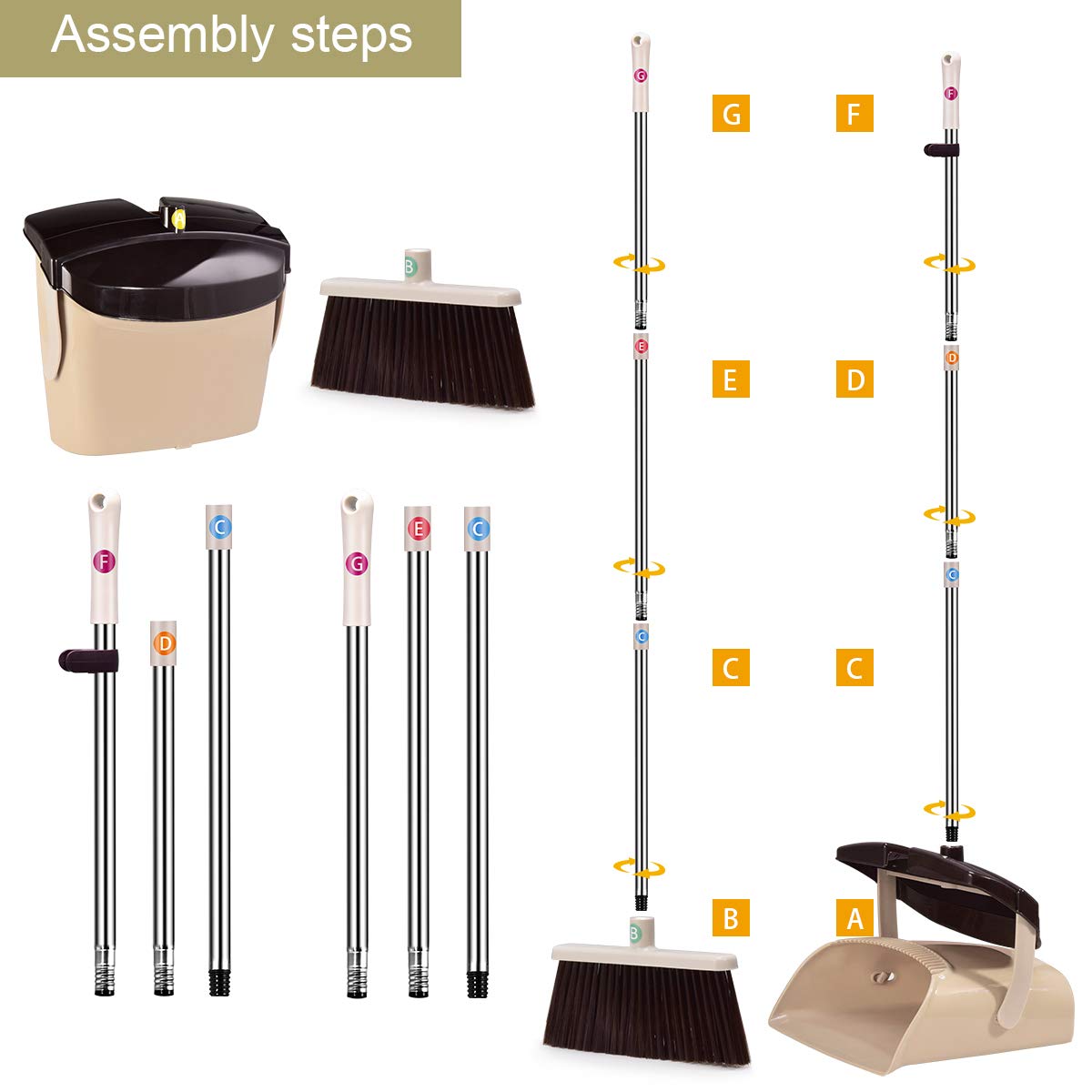 windproof mop with broom holder pan9 windproof mop with broom holder pan9