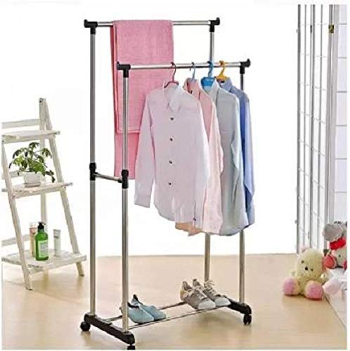 Double Pole Cloth Rack Double Pole Cloth Rack