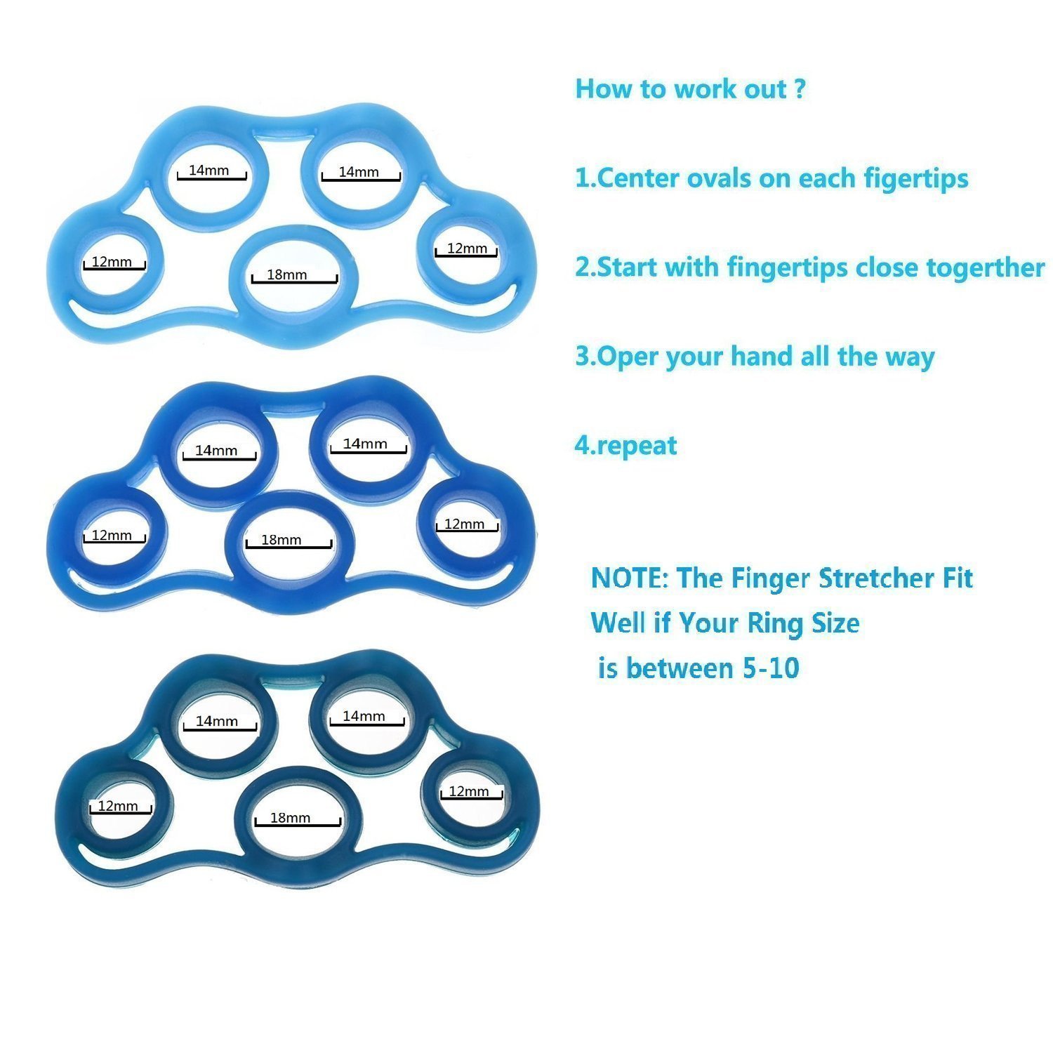 Silicone Hand Grip Strecher Finger Sticker3 Silicone Hand Grip Strecher Finger Sticker3